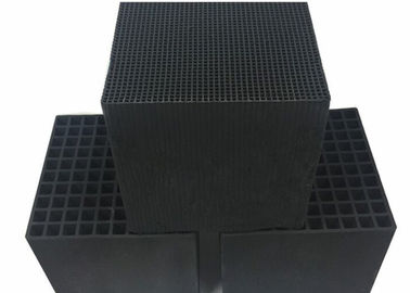 64365 11 3 Honeycomb Activated Carbon 100X100X50mm Bulk Density 0.35-0.6g/Cm3