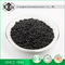 Catalyst Carrier  1.5mm Impregnated Granulated Activated Charcoal For Toxic Gas Purification
